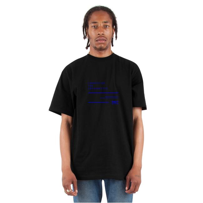 Connecting the Unconnected Blue - Unisex Oversized Heavyweight T-Shirt