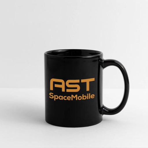 AST SpaceMobile orange logo stacked 1 - Full Color Mug