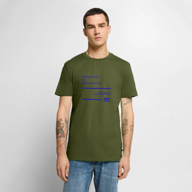 ASTS Men's Blue Connecting the Unconnected Tee