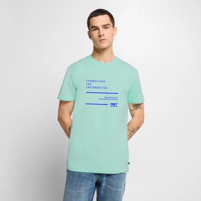 ASTS Men's Blue Connecting the Unconnected Tee