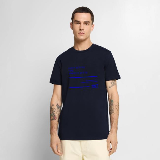 ASTS Men's Blue Connecting the Unconnected Tee