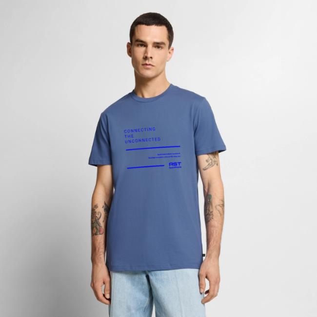 ASTS Men's Blue Connecting the Unconnected Tee