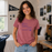 ASTS Women's Blue Connect the Unconnected Tee