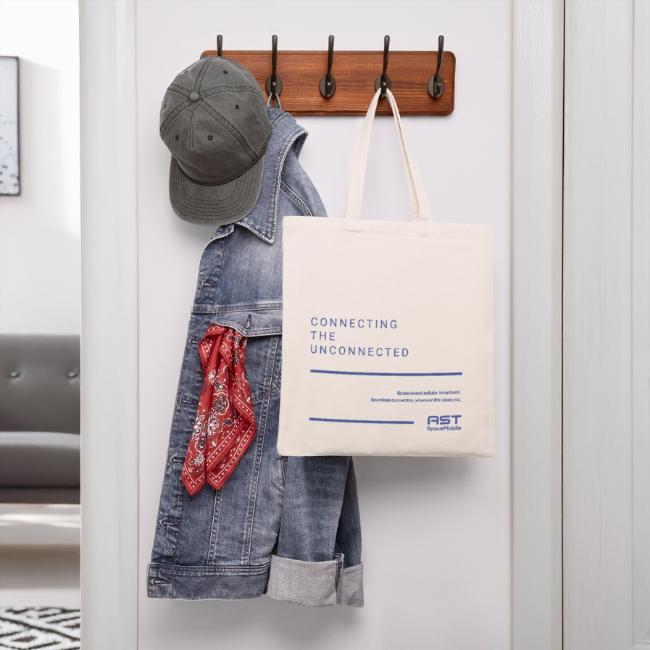Connecting the Unconnected - Recycled Tote Bag