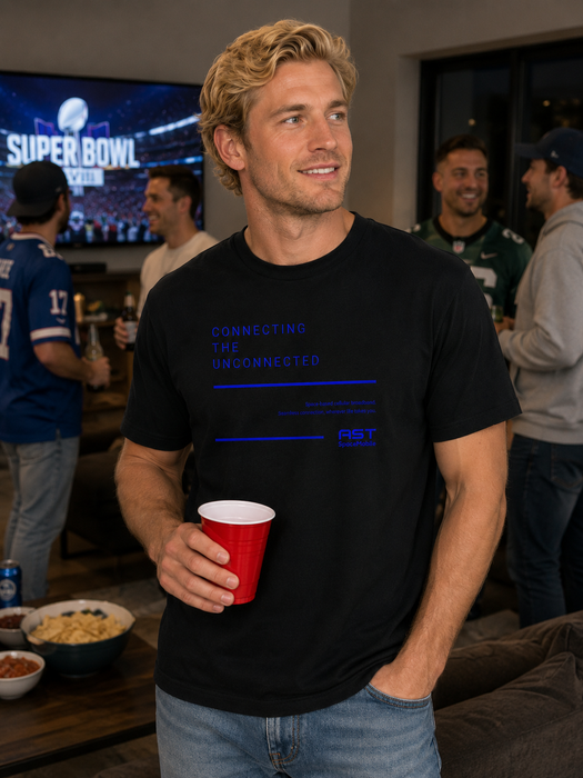 Connecting the Unconnected Blue T-Shirt