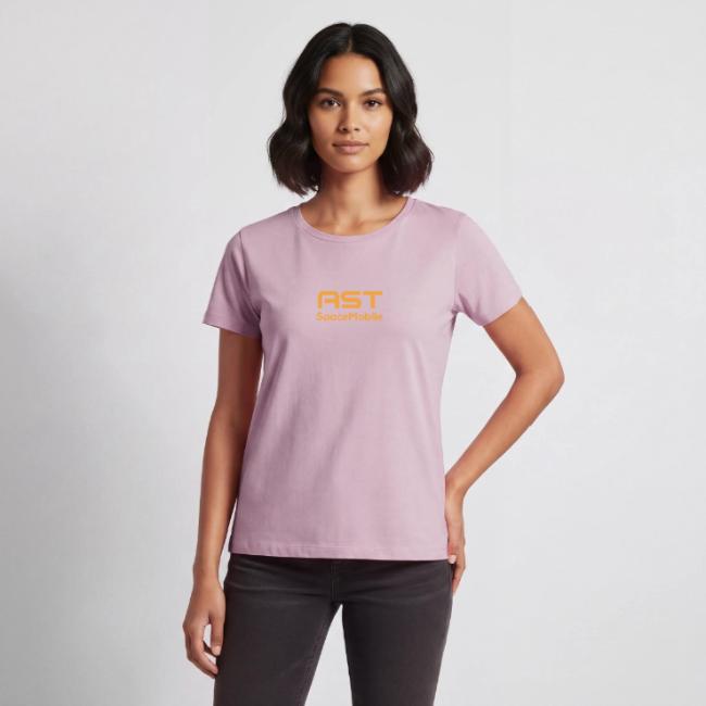 ASTS Orange Logo Women's T-Shirt