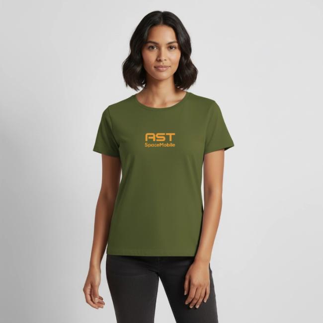 ASTS Orange Logo Women's T-Shirt