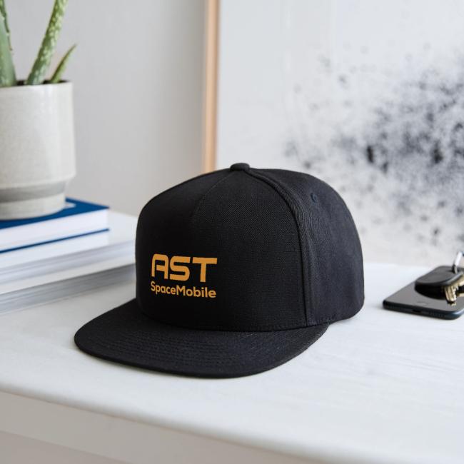 AST SpaceMobile Orange Logo Snapback Cap