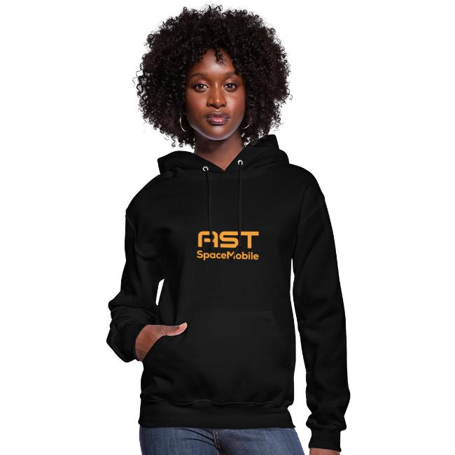 ASTS Orange Lettering Women's Hoodie