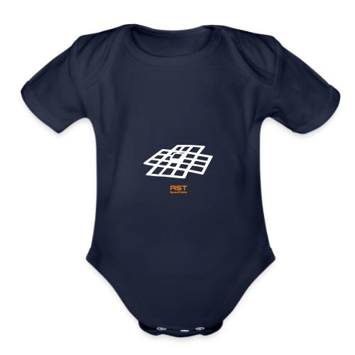 Kids BB White - Organic Short Sleeve Baby Bodysuit