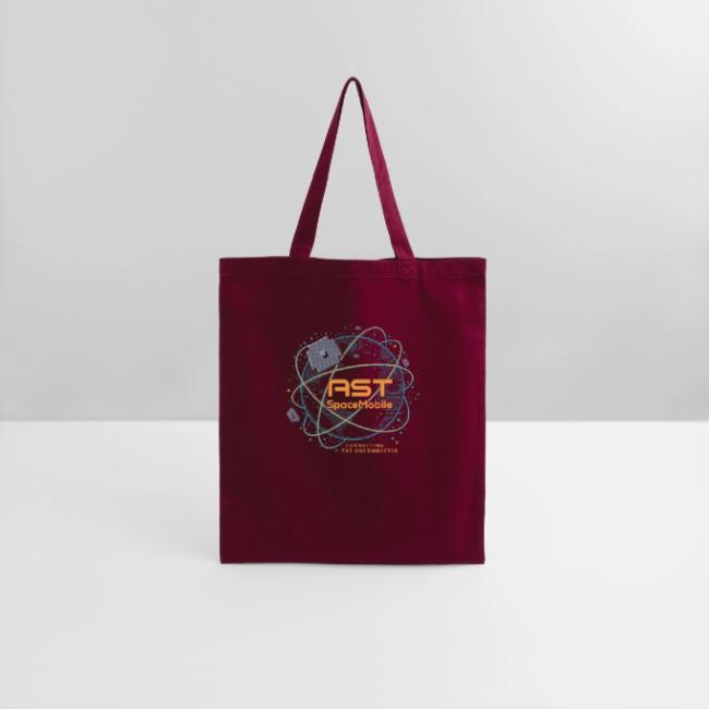 AST SpaceMobile Satellite Tote Bag - Burgundy