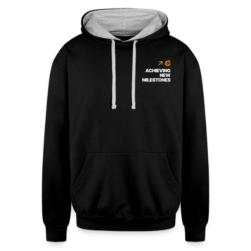 We Believe - White - Unisex Contrast Hoodie